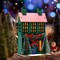 Christmas Village Set Indoor Light up Christmas Village Decoration, Christmas Table Decor, Collectible Wooden Christmas Village Building Decorations Christmas Town